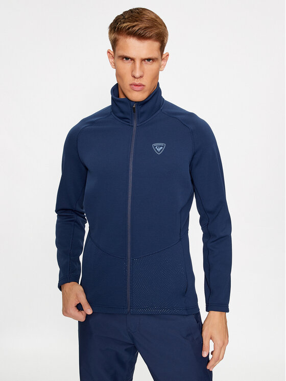 Rossignol Rossignol Tehnička majica dugih rukava Classique RLMML04 Tamnoplava Regular Fit