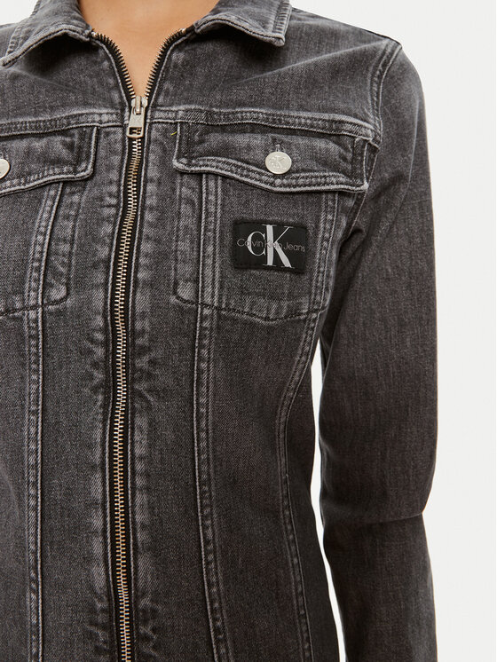 Calvin Klein Jeans Calvin Klein Jeans Jeans haljina J20J223667 Plava Regular Fit