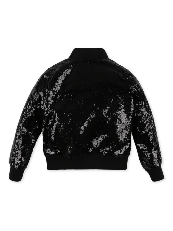 PHILIPP PLEIN PHILIPP PLEIN Bunda bomber 30338 Černá Basic Fit