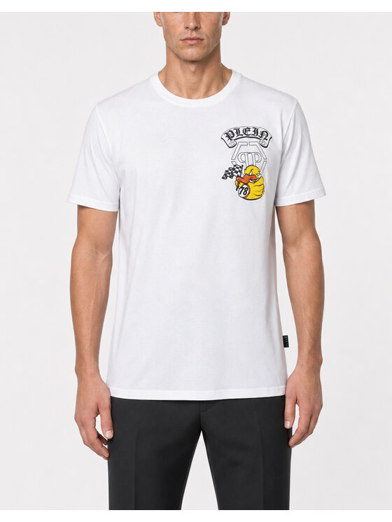 PHILIPP PLEIN PHILIPP PLEIN T-Shirt 31687 Bílá Regular Fit