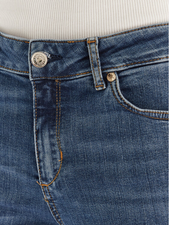 Liu Jo Liu Jo Jeans hlače UF5015 D0236 Modra Bottom Up Fit