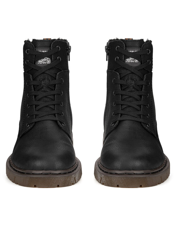 Rieker Rieker Schnürschuhe 31602-00 Schwarz