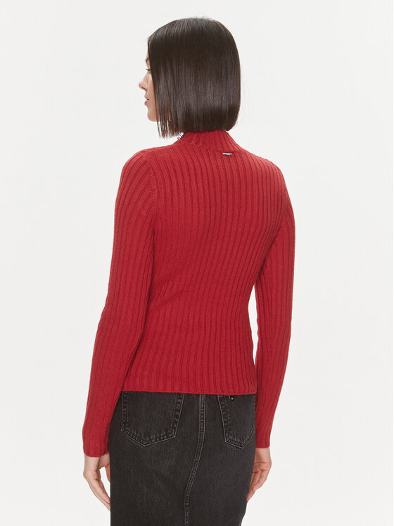 Liu Jo Liu Jo Sweater MF3223 MA95M Piros Regular Fit