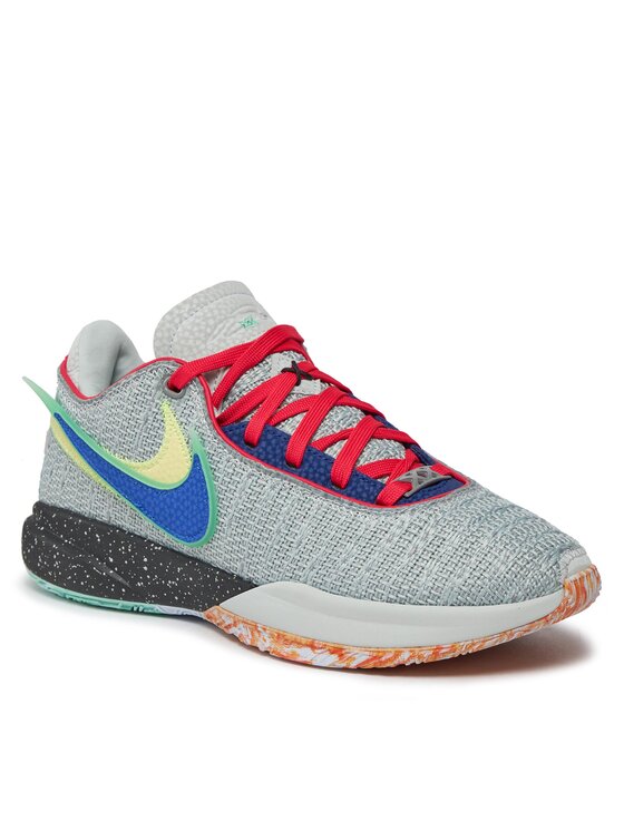 Nike Nike Čevlji za košarko Lebron XX DJ5423 002 Siva