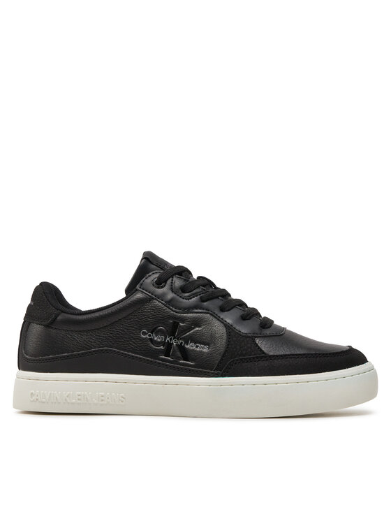 Sneakers Calvin Klein Jeans Classic Cupsole Low Lth Ml Fad YM0YM00885 Black/Bright White 0GM