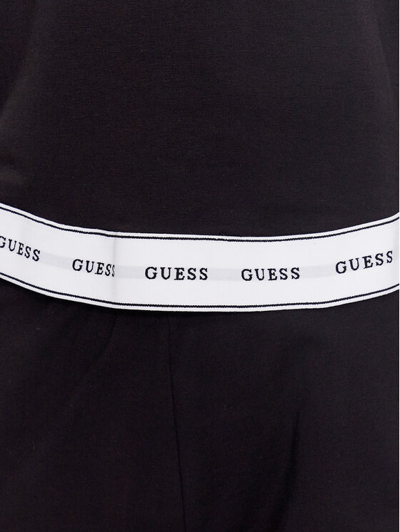 Guess Guess Majica dugih rukava O3YQ01KBS91 Crna Regular Fit