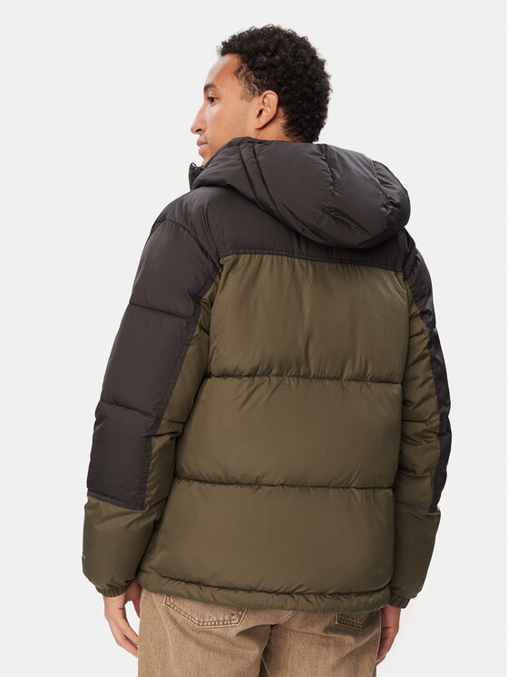 Quiksilver Quiksilver Geacă de iarnă Cold Days Hoodie EQYJK04229 Verde închis Regular Fit