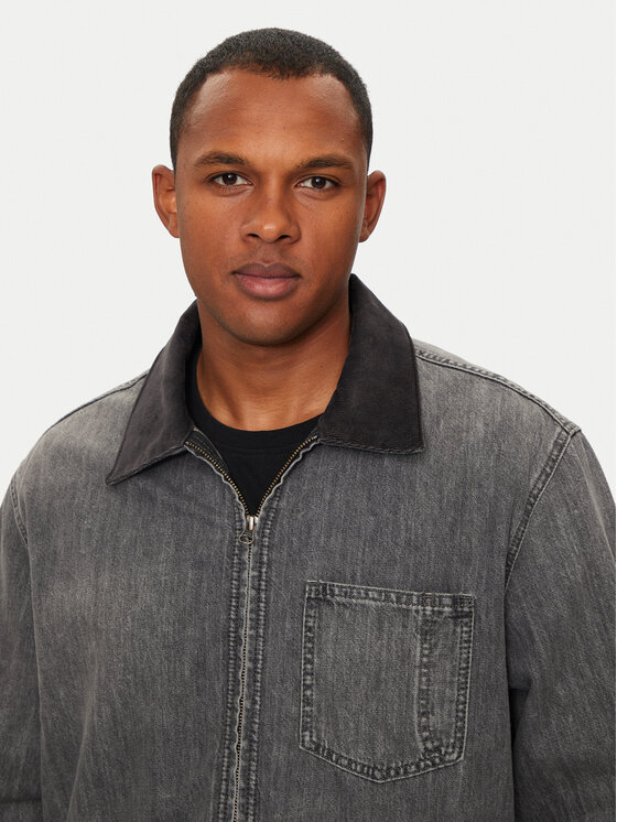 Levi's® Levi's® Džínsová bunda Mechanics A8635-0000 Sivá Relaxed Fit