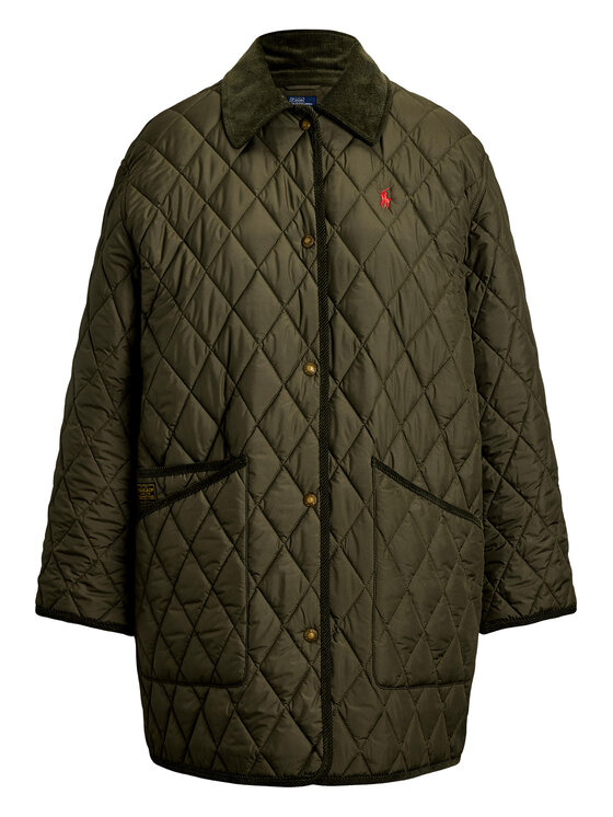Polo Ralph Lauren Polo Ralph Lauren Bunda pro přechodné období 211971180002 Tmavě zelená Oversize