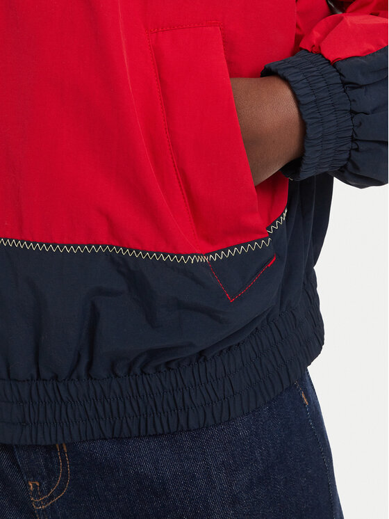 Tommy Jeans Tommy Jeans Giacca di transizione Flag DW0DW22914 Blu scuro Regular Fit