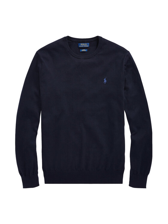 Polo Ralph Lauren Polo Ralph Lauren Sweater Ls Sf Cn Pp 710684957001 Sötétkék Slim Fit
