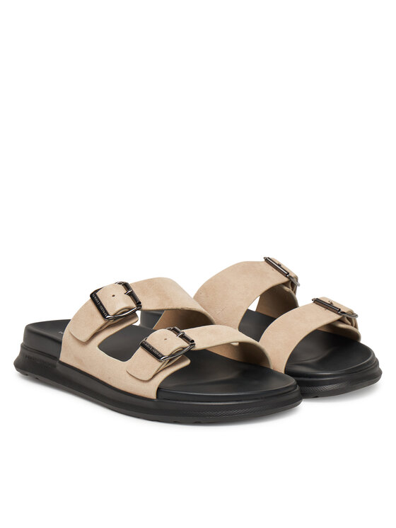 Tommy Hilfiger Tommy Hilfiger Natikači D Density Hilfiger Sde Sand FM0FM05413 Bež