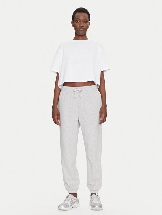 Under Armour Under Armour Marškinėliai Rival 1389721 Balta Loose Fit