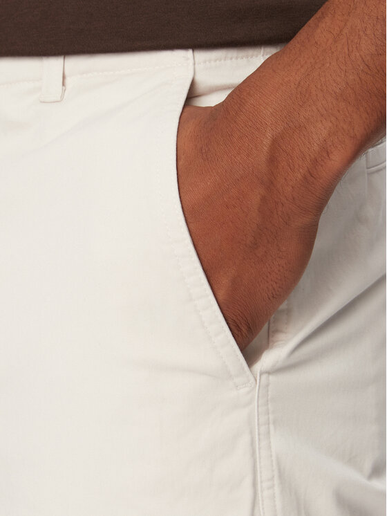 Calvin Klein Jeans Calvin Klein Jeans Chino hlače 90s LV04RF619G Bela Straight Fit