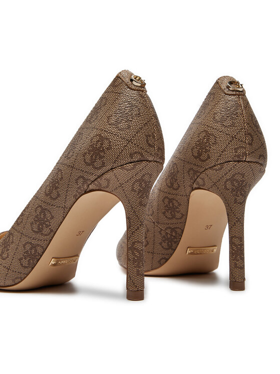 Guess Guess Pantofi cu toc subțire Dabbey 2 FLTDB2 FAL08 Bej