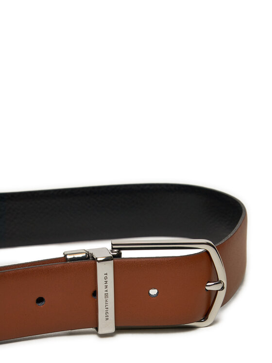 Tommy Hilfiger Tommy Hilfiger Moški pas Luxe Rev AM0AM12817 Črna