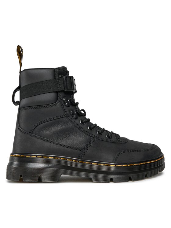 Dr. Martens Dr. Martens Turistická obuv Combs Tech Leather 27801001 Černá