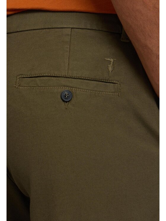 Trussardi Trussardi Pantalone da abito P705M000015N025 Verde Skin Fit