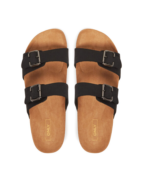 ONLY Shoes ONLY Shoes Papucs Onlmaxi 13 15331392 Fekete