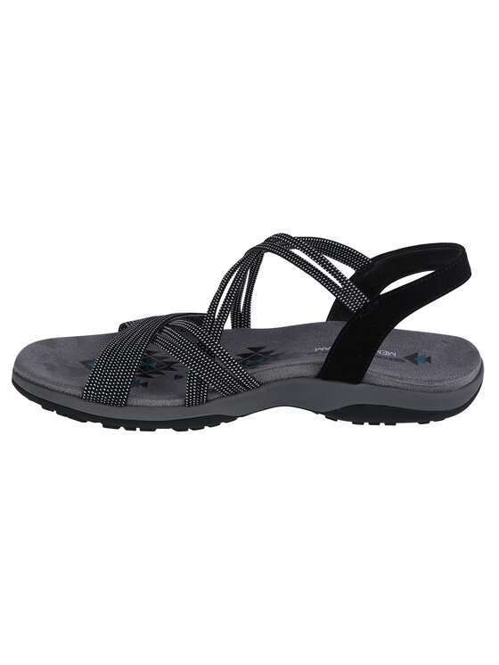 Skechers Skechers Sandali Skechers Reggae Slim - Turn It Up Nero