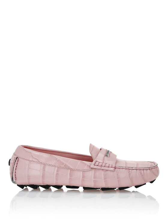 PHILIPP PLEIN PHILIPP PLEIN Mokasyny 25635 Różowy
