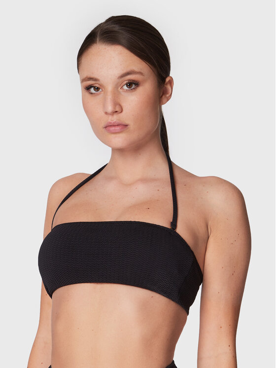Seafolly Bikini partea de sus Sea Dive 31034-861 Negru