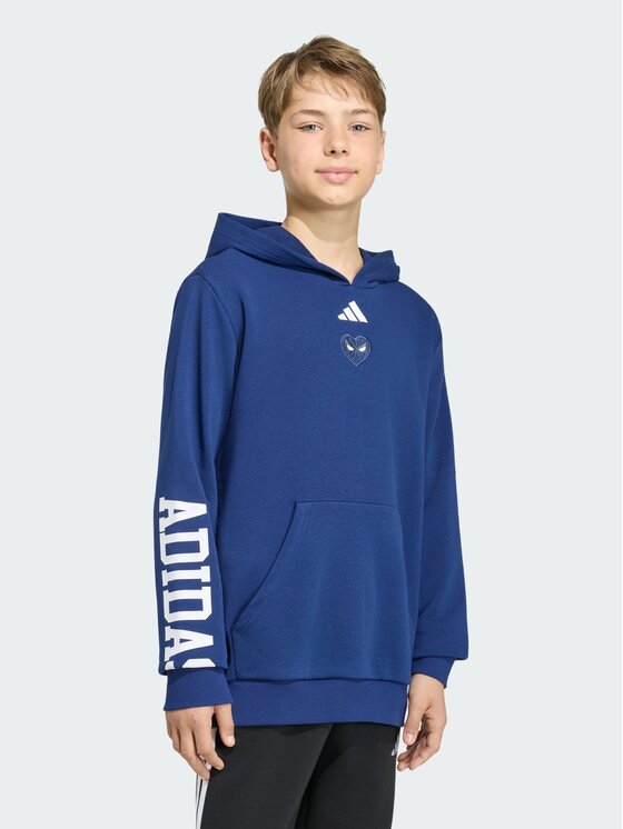 adidas adidas Bluza 169408 Niebieski Loose Fit