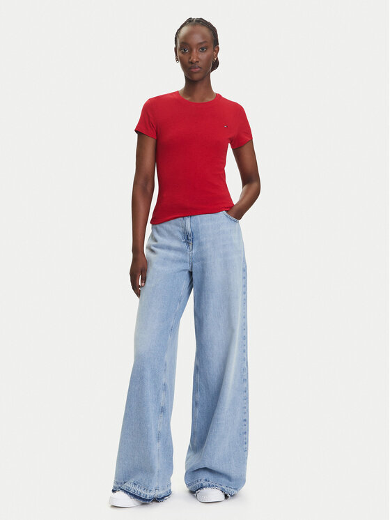 Tommy Jeans Tommy Jeans Комплект 2 тишъртки DW0DW21366 Цветен Slim Fit