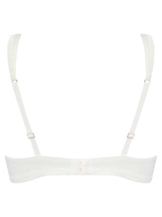 Hunkemöller Hunkemöller Podprsenka s kosticemi Tiah 302395 Bílá
