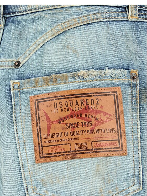 Dsquared2 Dsquared2 Jeans S74LB1665 Blu Straight Fit