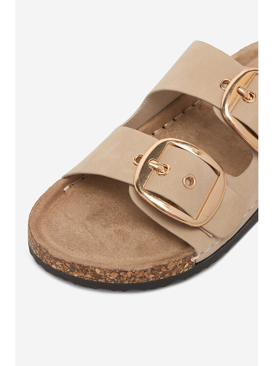 JENNY JENNY Pantoletten CEO-WS1128-52 Beige