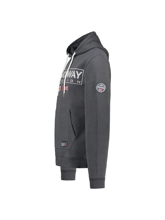 Geographical Norway Geographical Norway Bluza WY8615H/GN-Dark Grey Szary Regular Fit