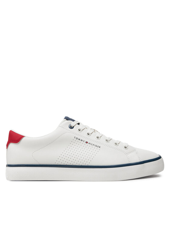 Tommy Hilfiger Superge Th Hi Vulc Low Core Seasonal FM0FM05110 Écru