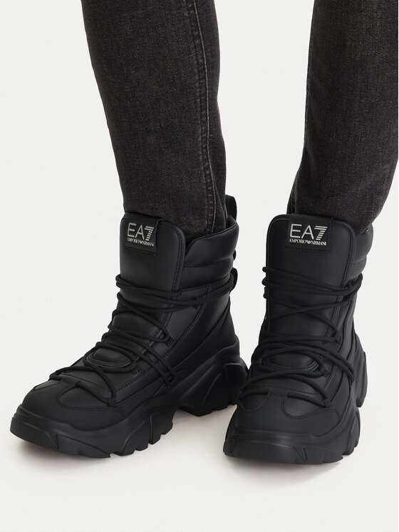 EA7 Emporio Armani EA7 Emporio Armani Черевики 7X000335 AF18611 MC061 Чорний