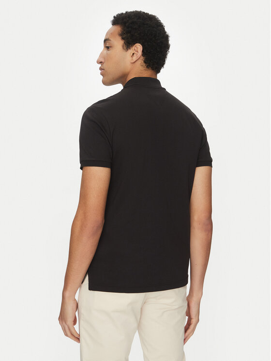 Tommy Hilfiger Tommy Hilfiger Pólóing Essential MW0MW35585 Fekete Regular Fit