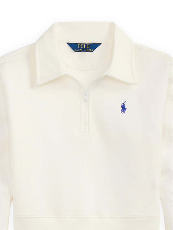 Polo Ralph Lauren Polo Ralph Lauren Džemperis ar kapuci 313A96083003 Balts Boxy Fit