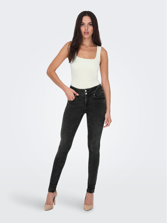 ONLY ONLY Top Lea 15278090 Alb Regular Fit