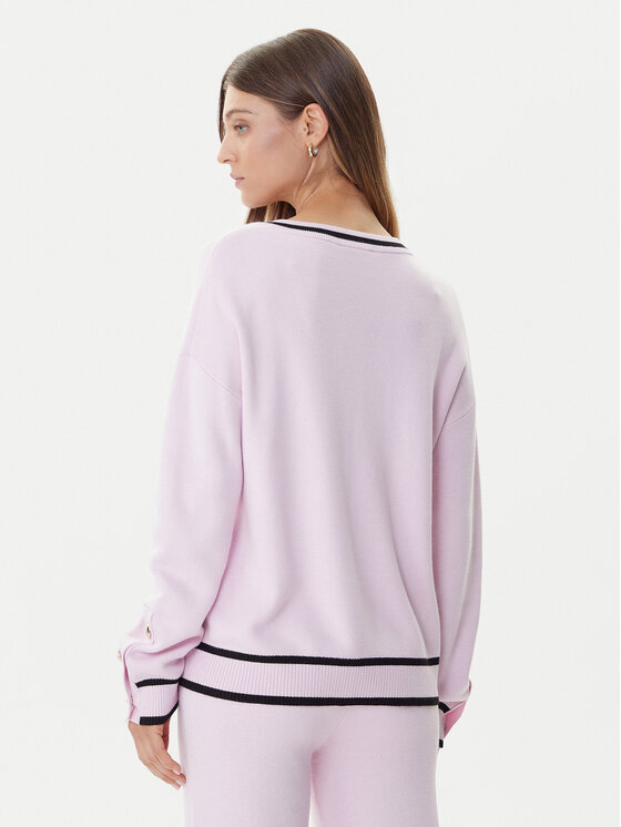 Liu Jo Sport Liu Jo Sport Sweter TF5229 MS59L Różowy Regular Fit