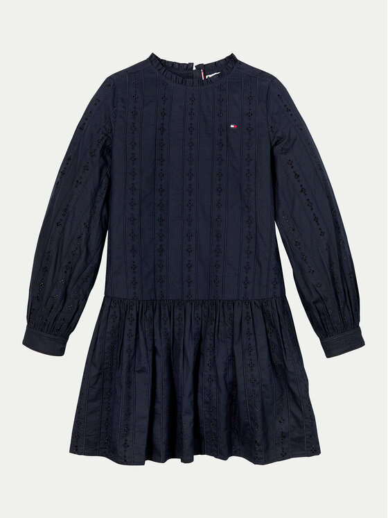 Tommy Hilfiger Tommy Hilfiger Vestito elegante KG0KG08216 M Blu scuro Regular Fit