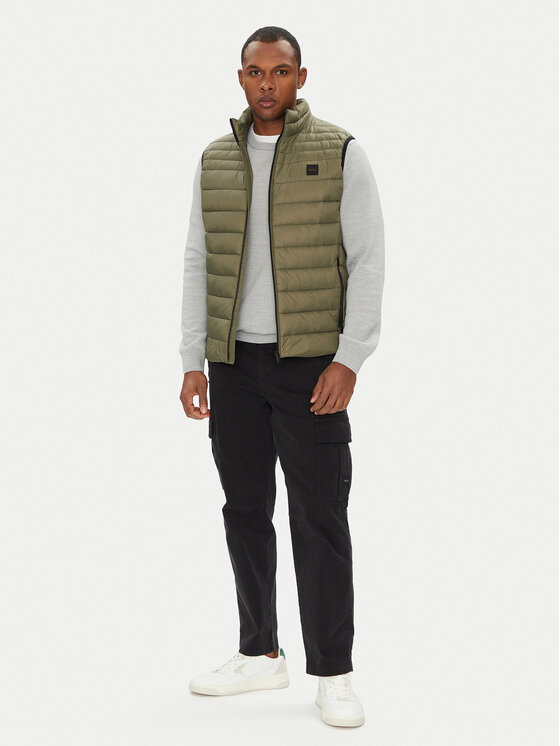 BOSS BOSS Telovnik Odeno2 50530966 Zelena Slim Fit