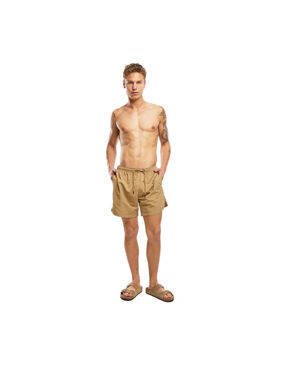 Brandit Brandit Szorty kąpielowe 2030 Beżowy Regular Fit