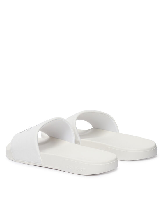 Calvin Klein Calvin Klein Klapki Ess Slide Cv YM0YM01393 Biały