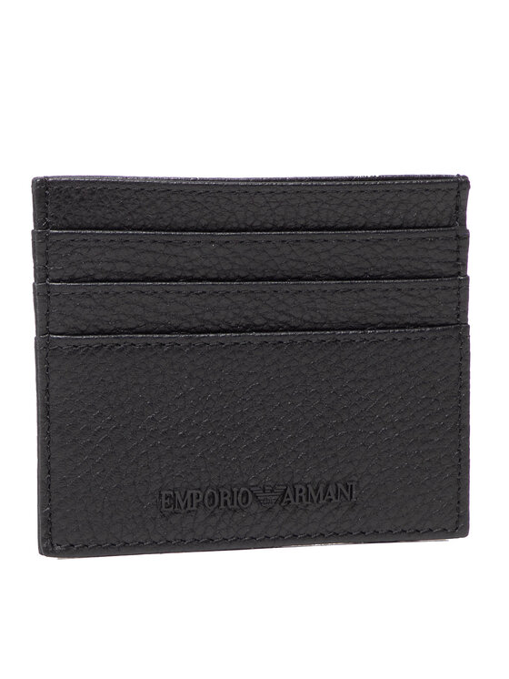 Emporio Armani Emporio Armani Комплект портфейл и калъф за карти Y4R378 Y068E 80001 Черен