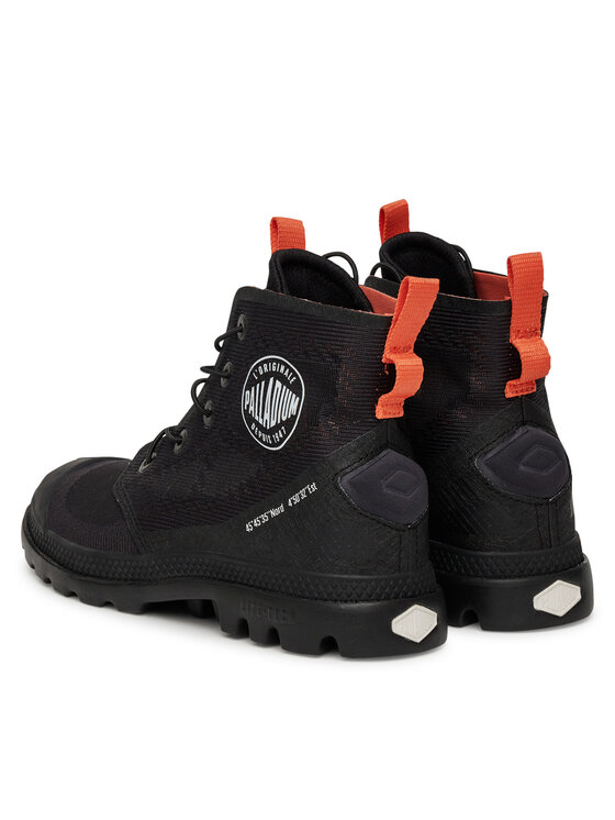 Palladium Palladium Schnürstiefeletten Pampa Lite Travel Vt 74472-008-M Schwarz