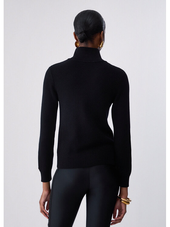 Liu Jo Liu Jo Felpa TF6227MS75L22222 Nero Regular Fit