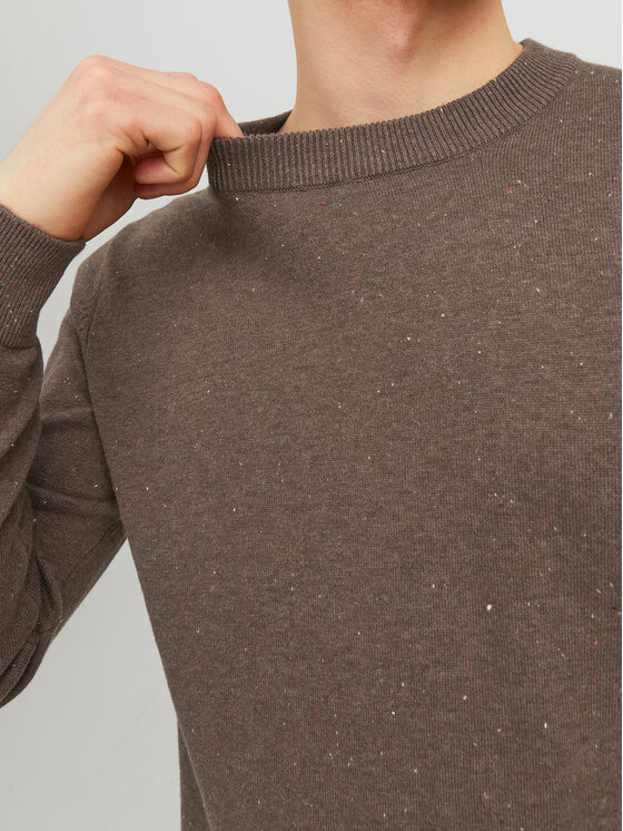 Jack&Jones Jack&Jones Džemperis Albert 12236792 Brūns Regular Fit