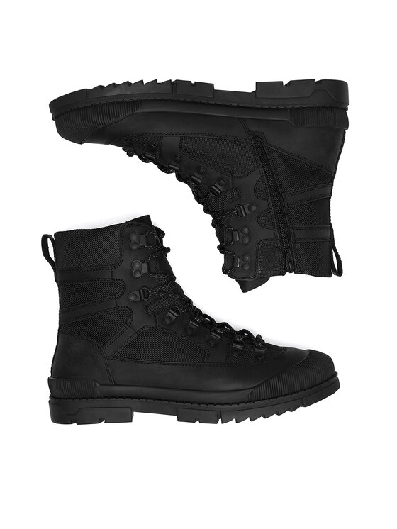 Badura Badura Schnürschuhe MUSK-04 MI08 Schwarz
