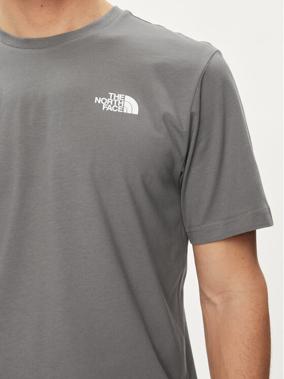 The North Face The North Face Marškinėliai Redbox NF0A87NP Pilka Regular Fit