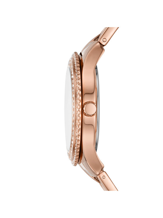 Fossil Fossil Ρολόι ES5131 Ροζ χρυσό