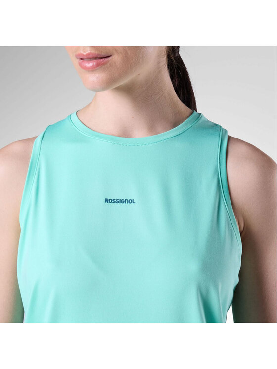 Rossignol Rossignol Tank top W Active Tank Zielony jasny Regular Fit